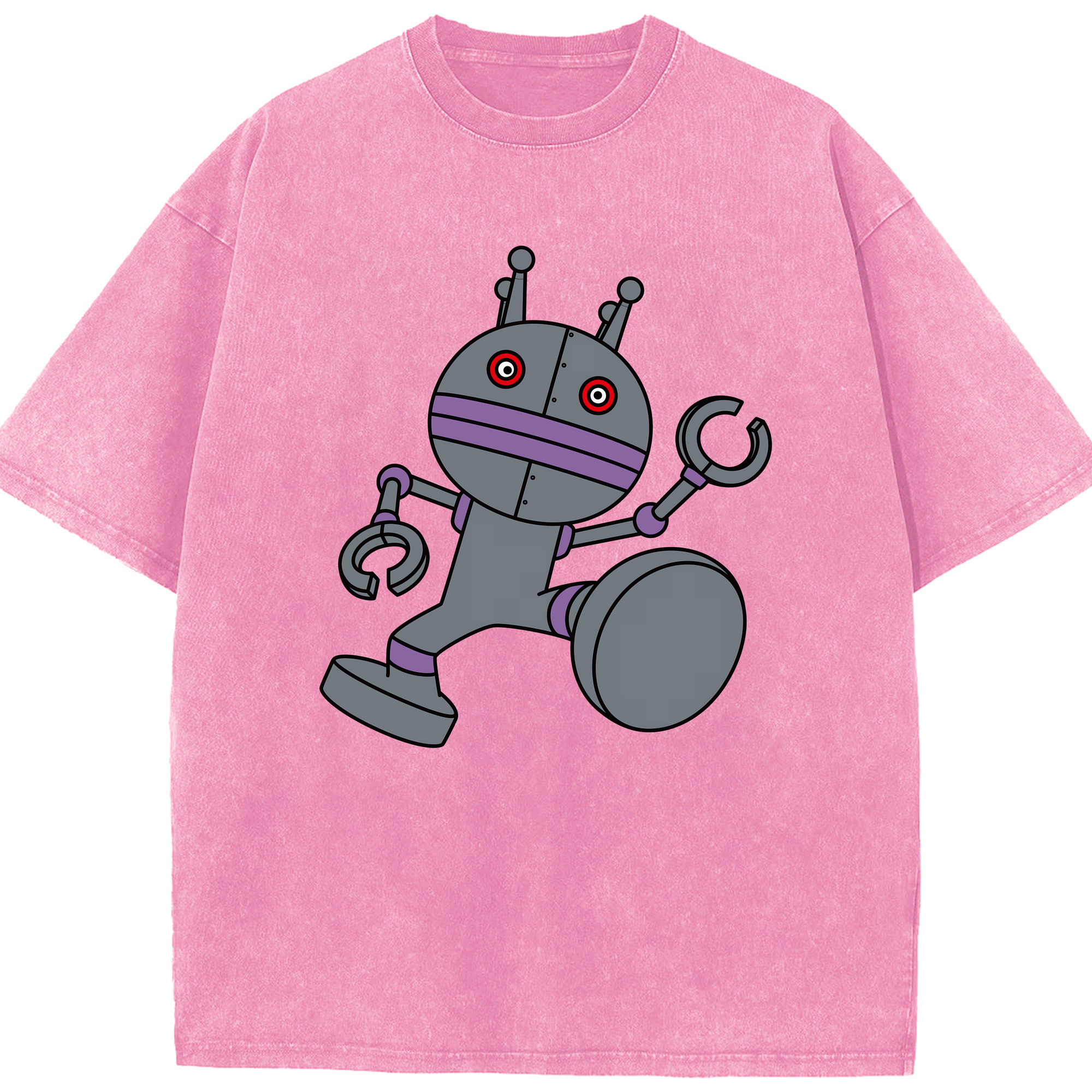 （画像用） アンパンマン Anpanman 綿100% ヴィンテージ風 半袖Tシャツ（フロントプリント）